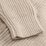 Cardigan cu Fermuar - Panou din Tricot Moale și Fermuar cu Dublă Direcție