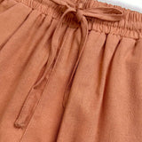 Tina - Pantaloni Relaxați din In