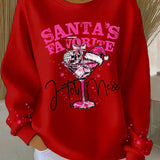 Zorica - Pulover de Crăciun cu imprimeu festiv