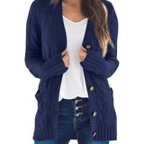 MARZENA | Cardigan confortabil cu tricot