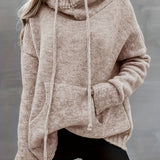 ZELINA | Pulover cu Mâneci Lungi și Buzunar