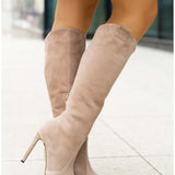 Martina – Cizme de Damă Elegante cu Toc Stiletto Până la Genunchi