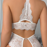 Valentina™ | Lenjerie din Dantelă cu Detaliu Deschis