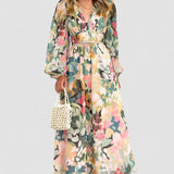 Elvira - Rochie lungă în stil boho