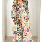 Elvira - Rochie lungă în stil boho