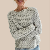 Victoria - Pulover cu Guler Barcă