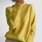 Adelle - Pulover călduros cu guler înalt