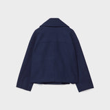 Stella – Blazer de Damă Elegant Cropped cu Rever Ascuțit