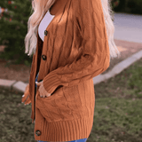 MARZENA | Cardigan confortabil cu tricot