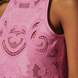 Romy | Set Dantelă Roz Moise