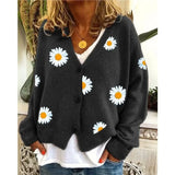 ANNELINA | Cardigan Floral Casual Elegant