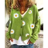 ANNELINA | Cardigan Floral Casual Elegant