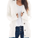 MARZENA | Cardigan confortabil cu tricot