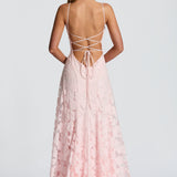 Francisa – Rochie Maxi de Damă cu Corset din Dantelă Elegant