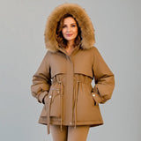 Cătălina - Geacă de iarnă călduroasă cu fleece