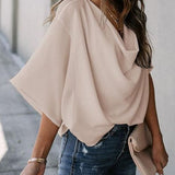 Helga - Bluză cu Mâneci Tip Băta