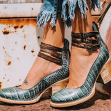 Maria – Pantofi cu Toc de Damă Eleganți din Piele Eco