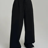 Josephine | Pantaloni cu talie înaltă și picioare largi