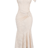 Carisia – Rochie de Damă Maxi Elegantă cu Dantelă