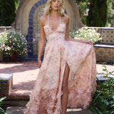 Elodie – Rochie de Damă Maxi Romantică Elegantă