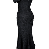 Carisia – Rochie de Damă Maxi Elegantă cu Dantelă