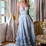 Elodie – Rochie de Damă Maxi Romantică Elegantă