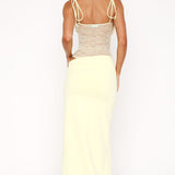 Darla – Rochie Maxie de Damă Elegantă cu Dantelă și Croială Ajustată