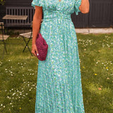 Pauline – Rochie de Damă Lungă cu Model Floral Elegantă