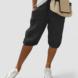 LAYLA – PANTALONI SCURȚI RELAXAȚI PENTRU ZILE ÎN CARE TE SIMȚI BINE