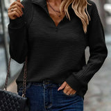 Riley™ Pulover Modern cu Fermuar pe Jumătate