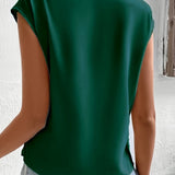 Nadine - Bluză Elegantă cu Închidere în Fază care Îți Întărește Încrederea