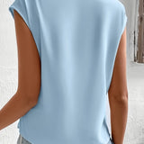 Nadine - Bluză Elegantă cu Închidere în Fază care Îți Întărește Încrederea