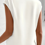 Nadine - Bluză Elegantă cu Închidere în Fază care Îți Întărește Încrederea