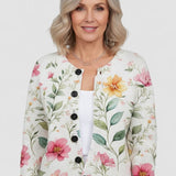 AMALIA | Pulover din tricot cu imprimeu