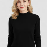 LALEI | Pulover Confortabil din Lână cu Guler Înalt