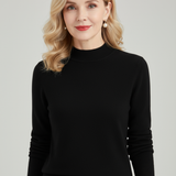 LALEI | Pulover Confortabil din Lână cu Guler Înalt