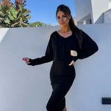 Lana - Set casual cu hanorac și rochie