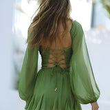 Jade – Costum de Damă Lejer de Vară din Material Ușor