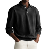 Elias – Polo cu Butoane și Culoare Uniformă