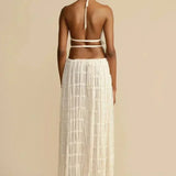 Frida - Top Plisat Fără Spate