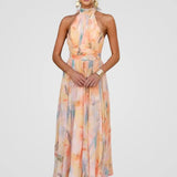 Pippa – Rochie Midi de Damă Elegantă cu Imprimeu Floral